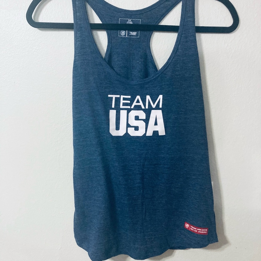 Team USA Racer Back Tank Top